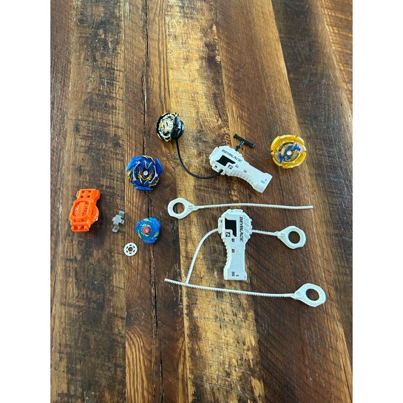 Beyblade Burst Turbo Battle Set With Launchers & Arenas - Picture 1 of 13